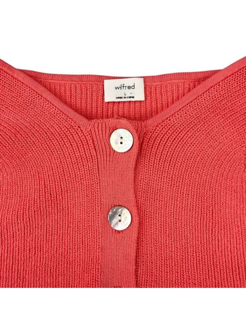 Aritzia Wilfred Casanova Knit Bustier Cardigan - Picture 3 of 5